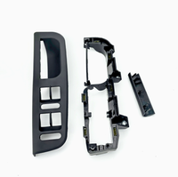 Poignées de porte intérieures avec plaque de base pour Volkswagen Bora, Golf et Jetta 1J1867179A / 3B1867171E