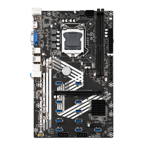 Placa base para máquina de minería, 12GPU, 12PCI-E, 16X, B250, LGA, <span class=keywords><strong>1151</strong></span>, <span class=keywords><strong>DDR4</strong></span>, PC, RAMSATA3.0, compatible con VGA HD para minero - Product Image 1