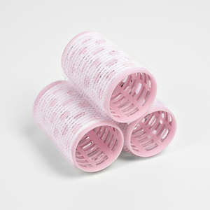 Set di 3 Bigodini Senza Calore (Viola/Rosa) in Nylon, Strumenti per lo Styling dei Capelli con Pellicola Argentata Decorativa, Confezione Elegante per Uso Domestico e in Viaggio - Product Image 6