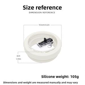 Nouveau couvercle en silicone premium pour gobelet Stanley, anti-fuite, accessoire de remplacement, vente en gros pour cadeaux et accessoires - Product Image 3