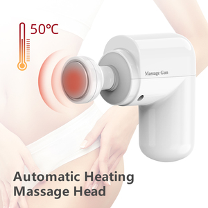 Mini Electric <span class=keywords><strong>Small</strong></span> <span class=keywords><strong>Massage</strong></span> Gun Wiederauf ladbare Deep Tissue <span class=keywords><strong>Vaginal</strong></span> <span class=keywords><strong>Massage</strong></span> gerät 7 Köpfe Handheld Screen Faszien <span class=keywords><strong>massage</strong></span> pistole - Product Image 2