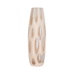Vaso alto in vetro sagomato per soggiorno, decorazione per la casa, vaso moderno per fiori da tavolo, camera da letto, ufficio, decorativo - Product Image 3