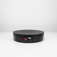 Plateau tournant électrique rotatif à 360 degrés de 9 à 15 cm (30 cm) pour la photographie de produits, la présentation de bijoux et la prise de vue vidéo