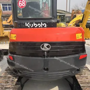 Kubota U55 KX155 Used 5 Tons Mini Excavator Used Construction Machinery Hydraulic Crawler Excavators For Sale