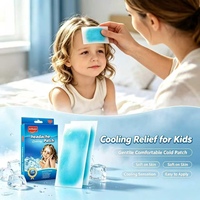 Patchs de gel rafraîchissant pour la fièvre, jetables, hypoallergéniques, 8 heures de refroidissement longue durée, menthe mentholée pour enfants et adultes