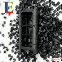 Pelet Plastik PC PP untuk Casing Baterai PCABS CF20, Pemasok Material Paduan Kustom Plastik ABS PC, Granul Plastik PC Konduktif