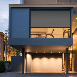 Pare-soleil rétractable pouces, écran coupe-vent latéral motorisé, stores roulants d'extérieur imperméables et coupe-vent - Product Image 3