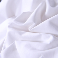 Tissu de lin 100% coton blanc, pour lit d'hôpital, vente en gros, haute qualité