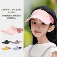 Sombrero de Sol de Seda de Hielo para Verano, Gorra Deportiva Ligera y Transpirable para Niños, Actividades al Aire Libre
