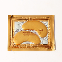 Commande en gros de patchs éclaircissants pour les yeux en or avec extrait de perle et vitamine C Masque pour les yeux en feuille d'or 24K pour les cernes et les poches pour les yeux