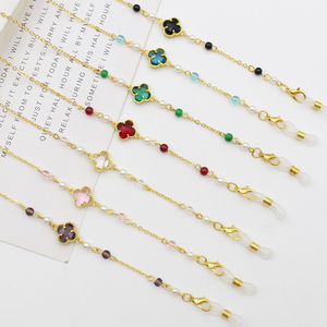 Lanière <span class=keywords><strong>de</strong></span> masquage <span class=keywords><strong>de</strong></span> visage <span class=keywords><strong>de</strong></span> style Offre Spéciale pendentif fleur en cristal <span class=keywords><strong>de</strong></span> mode chaîne <span class=keywords><strong>de</strong></span> <span class=keywords><strong>lunettes</strong></span> <span class=keywords><strong>de</strong></span> chaîne en cristal - Product Image 2