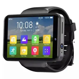 Offizielle KOSPET HINWEIS 4G Smart Watch Männer Dual-Kamera 2,4 "Android 7.1 3GB 32GB Telefon Android Watch GPS für XIAOMI IOS