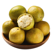 Dijual teh buah kering suhu rendah dehidrasi Luo Han Guo kuning emas Siraitia Grosvenorii