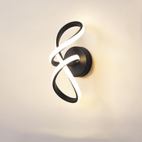 JACKSUN lámpara de pared sencilla creativa nórdica moderna para dormitorio, sala de estar, pasillo, luz LED de lujo, lámparas de pared de fondo de cabecera