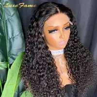 Perruque Lace Front Wig 360 naturelle ondulée en vison, perruque Lace Frontal Wig, cheveux humains vierges, perruque Lace Front Wig, alignée au niveau des cuticules, prix d'usine