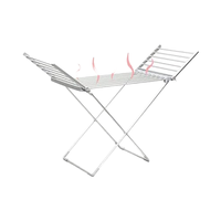 Séchoir à linge électrique Yuyao Sunzone 20 barres, 230 W, avec ailes pliables, support de séchage pour serviettes, rail chauffant, étanche