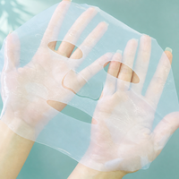 Masque facial en bio-cellulose sèche à la noix de coco pour marques de soins de la peau OEM