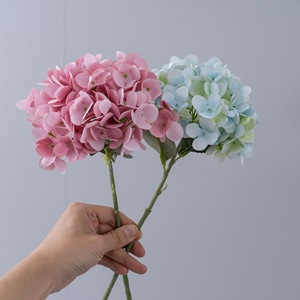 CallaFloral <b>Hydrangea</b> <b>Artificial</b> Flower Single Branch Pan Weaving Cloth Indoor Decoration - Product Image 2