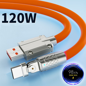 Câble de transfert en silicone <span class=keywords><strong>incassable</strong></span> robuste de type C à type C cordon 3A Usb C câble de données de téléphone portable à charge rapide - Product Image 2