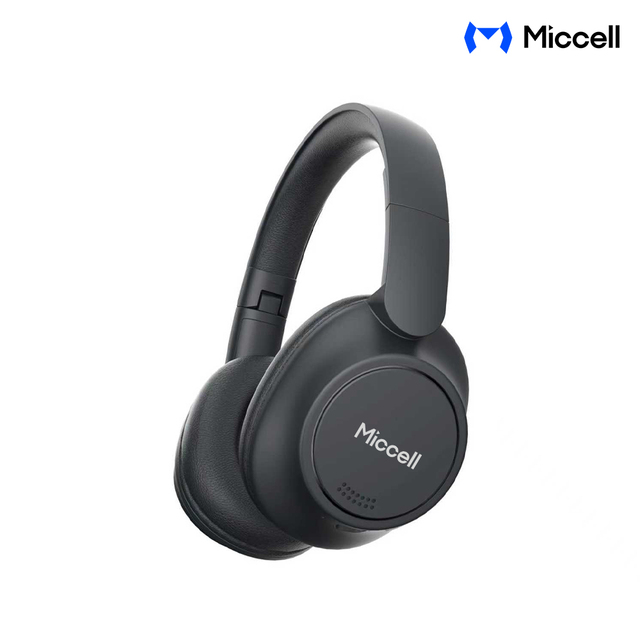 Miccell Wholesale OEM Over-ear Headphones  Wireless Earphones Long Battery Life Comfortable to Wear for Spoorts,Leisure,travel