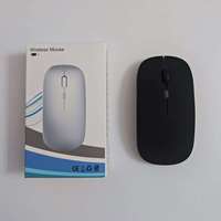 2026 New in Stock Dual Mode Wireless Mouse 2.4GHz/BT Rechargeable Silent Ultra-thin Ergonomic Mice for Laptop Mac Use
