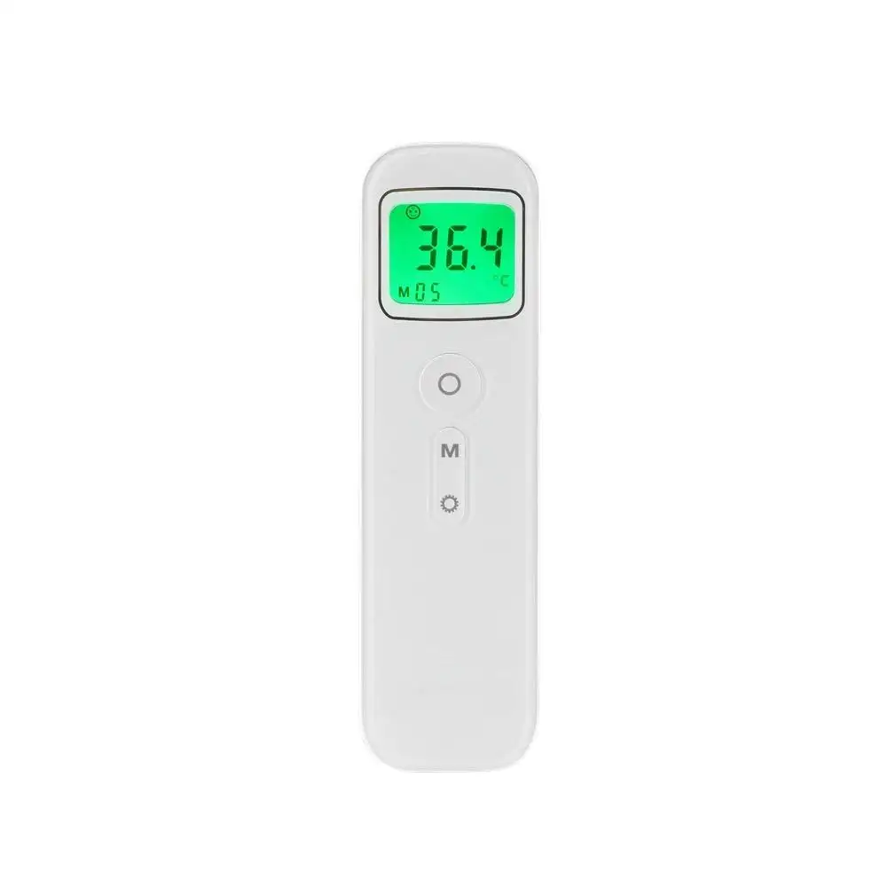 Yüksek doğruluk kızılötesi dijital tıbbi temassız alın termometresi kablosuz termometre