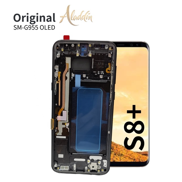 Original Mobile Phone Soft OLED Service Pack for for S8+ G955-100% Brand New 100% Tested Upgradable Latest Android OS