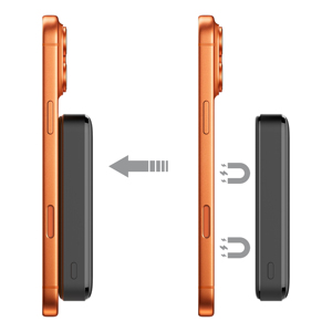 <span class=keywords><strong>Batterie</strong></span> <span class=keywords><strong>externe</strong></span> sans fil portable ultra-fine à affichage LED 20W, haute capacité, magnétique, type-C, charge rapide pour <span class=keywords><strong>iPhone</strong></span> - Product Image 6