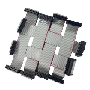 สายริบบิ้นแบนสีเทา16P IDC พร้อมตัวขยายระยะ2*8P 2.54มม. สำหรับอุปกรณ์อิเล็กทรอนิกส์เช่นหน้าจอ LED - Product Image 3