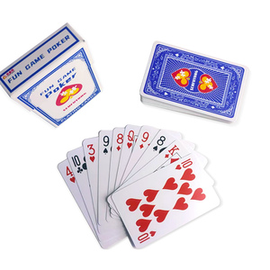 Naipes de póker de material Pvc personalizados, fabricante impermeable, juego de cartas personalizado para adultos - Product Image 2