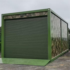 Casas Contenedor Móviles Modulares de Acero de Lujo y Estilo Garaje, Personalizables de 20 y 40 pies, Ensambladas por Fábricas Chinas - Product Image 1