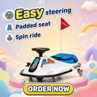 Nouveautés Lorda 2026 : Voitures électriques à drift 24V 12V, Crazy Kart, Voitures électriques à drift, Jouets pour enfants, Go-karts pour enfants