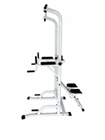 Station d'entraînement Power Tower avec barre de traction, station de dips, barre de pompes et barre de levage des jambes – Équipement de fitness à domicile pour la musculation