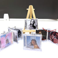Album de musique RFID intelligent acrylique NFC carte CD NFC Mini porte-clés enregistrement NFC Mini CD Album