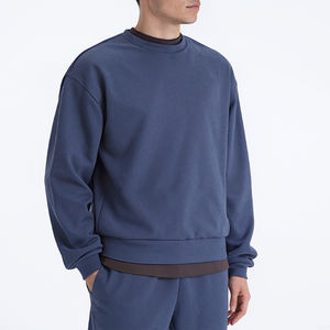 Logotipo personalizado OEM Casual Cuello redondo Manga larga Sudadera con capucha de gran tamaño Sudadera con capucha - Product Image 4