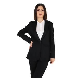 Women's Jacket Purple One <b>Button</b> Suit <b>Blazer</b> Formal Wear Office Style - Product Image 6