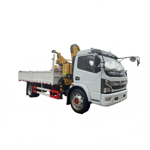 للبيع في ألبانيا شاحنة بضائع دونغفنغ 4*2 بحمولة 7.8 طن مزودة برافعة ذراع مفصلية قابلة للطي بحمولة 3.2 طن. - Product Image 2