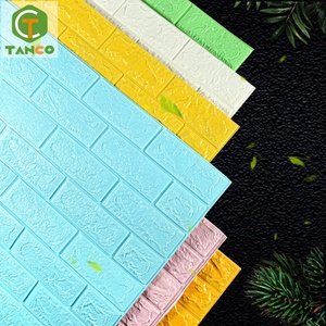 Piastrelle Adesive Economiche per Pareti, Adesivi Murali in Schiuma Effetto Mattone, <span class=keywords><strong>Carta</strong></span> da Parati 3D Bianca per Decorazione Casa - Product Image 6