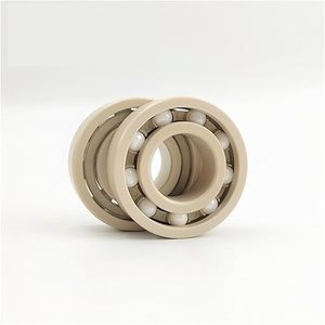 Rodamiento de Bolas de Plástico PEEK 6206, 30x62x16mm, Resistente a Ácidos, 250°C, Alta Temperatura, No Magnético, para Bomba Química, Máquina Médica y de Alimentos - Product Image 1