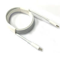 Câble USB C double type-C 1M 60W 3A en gros, charge rapide pour iPad, téléphone, tablette