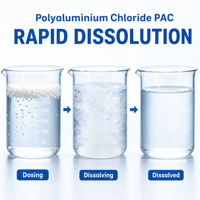 Traitement de l'eau du robinet : Poudre coagulante PAC (chlorure de polyaluminium)