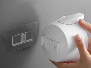 <span class=keywords><strong>Dispenser</strong></span> di <span class=keywords><strong>Sapone</strong></span> da Parete Manuale <span class=keywords><strong>con</strong></span> <span class=keywords><strong>Ventosa</strong></span> Senza Foratura, Contenitore per Lozione Ricaricabile - Product Image 4