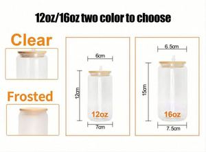 Bouteille à Boire Personnalisée en Forme de Canette 16 Oz avec Logo – Vaisselle par Sublimation 12, 16, 20, 25 Oz – Verre à Bière, Bouteille d'Eau, Tasse avec Couvercle - Product Image 2