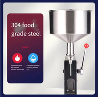 Machine de remplissage à piston JIAHE Hot 50 ml à haute viscosité pour liquides épais, remplisseuse manuelle pour liquides hautement visqueux