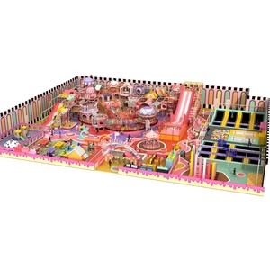 Parco Giochi al Coperto a Tema Caramelle Personalizzato, Attrezzature Interattive Educative per Bambini in Vendita - Product Image 1