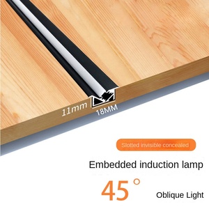ไฟ LED เชิงพาณิชย์ลดราคาพิเศษ ไฟ LED แบบติดตั้งบนพื้นผิว ไฟ LED แบบเส้นสั่งทำได้ โปรไฟล์อะลูมิเนียมแบบอะโนไดซ์ โปรไฟล์แบบฝังรูปตัว T ซีรีส์ 6000 - Product Image 6