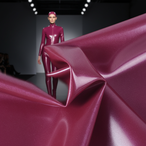 Vente chaude femmes haute élastique prune caoutchouc <span class=keywords><strong>Latex</strong></span> vêtements feuilles coupe personnalisée pour la fabrication de catsuits - Product Image 3