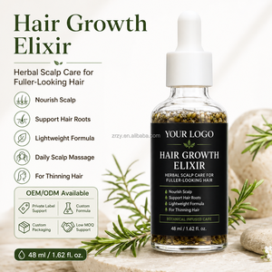 Elixir Capilar Orgánico con Hierbas, Queratina y Aceite <span class=keywords><strong>de</strong></span> Coco, Aceite <span class=keywords><strong>de</strong></span> Árbol <span class=keywords><strong>de</strong></span> Té para el Crecimiento del Cabello, Tratamiento Anticaída y Suavizante - Product Image 1
