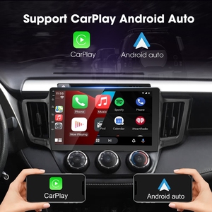 Radio de Auto Android Rhythm de 10 Pulgadas y 2 Din con Nueva Interfaz de Usuario 5.0, Herramienta de Temas, Carplay, Android Auto, Navegación GPS para Toyota RAV4 2013-2018 - Product Image 4