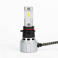 Ampoule de phare de voiture LED haute puissance X10S P13 H4 H7 9005 9006 H1 H3 12V/24V avec ventilateur de refroidissement